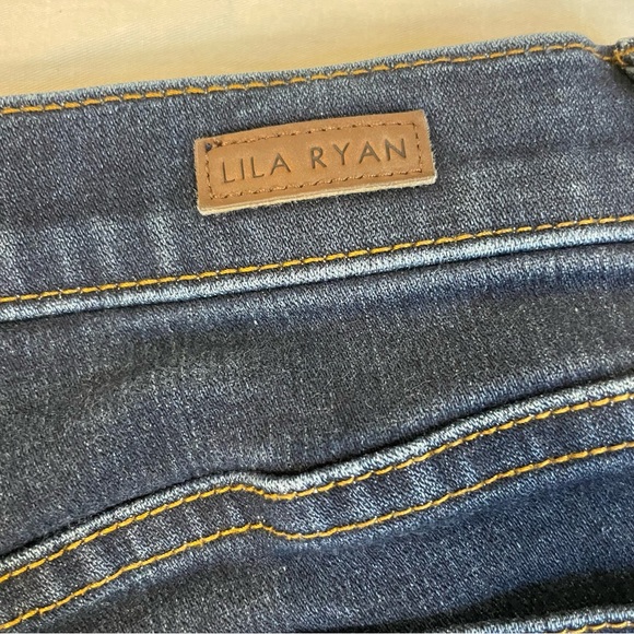 Lila Ryan Dark Wash Skinny Jeans 29P Petite Stretch Denim - Picture 5 of 6
